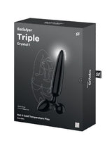 Satisfyer | Triple Crystal 1 : Black