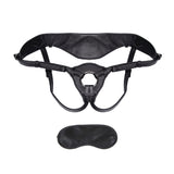 Lux Fetish | Leather Strap-On Harness : Black [brand:lux-fetish/img-01.jpg]