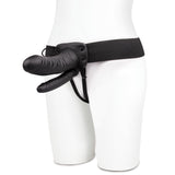 Lux Fetish | Unisex Vibrating Hollow Double Strap-On [brand:lux-fetish/img-03.jpg]