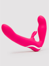 Lovehoney Happy Rabbit | Strapless Strap On Rabbit Vibe : Pink [brand:lovehoney-happy-rabbit/img-01.jpg]