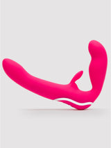 Lovehoney Happy Rabbit | Strapless Strap On Rabbit Vibe : Pink [brand:lovehoney-happy-rabbit/img-02.jpg]