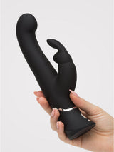 Lovehoney Happy Rabbit | G-Spot Stroking Vibrator : Black [brand:lovehoney-happy-rabbit/img-05.jpg]