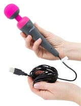 Swan | Palmpower Plug and Play USB Wand : Pink [brand:swan/img-02.jpg]