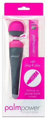 Swan | Palmpower Plug and Play USB Wand : Pink [brand:swan/img-06.jpg]