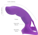 Swan Simple and True Extra Touch Finger - Purple [brand:swan/img-02.jpg]