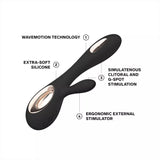 Lelo | Soraya Wave : Black [brand:lelo/feature-callout-black.webp]