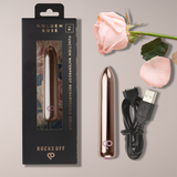 Rocks-Off Rechargeable Bullet - Golden Rose [brand:rocks-off/img-13.png]