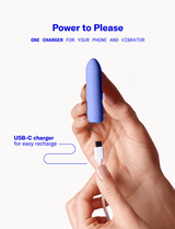 Dame | Zee Bullet Vibrator : Periwinkle [brand:dame/img-10.png]