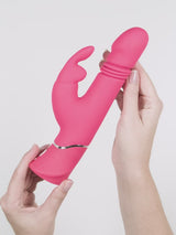 Lovehoney Happy Rabbit | Thrusting Realistic : Pink [brand:lovehoney-happy-rabbit/video-6136799689001.mp4]