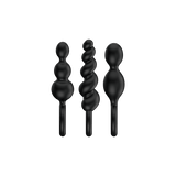 Satisfyer | Booty Call : Black [brand:satisfyer/black-satisfyer-booty-call-anal-plug-black-side-view.png]