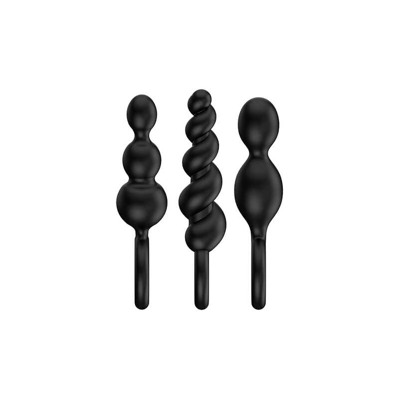 Satisfyer | Booty Call : Black [brand:satisfyer/black-satisfyer-booty-call-anal-plug-black-side-view.png]