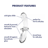 Satisfyer | Double Crystal : Transparent