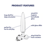 Satisfyer | Triple Crystal 1 : Transparent