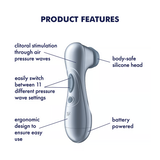 Satisfyer | Pro 2 Gen 2 Battery Series : Ice Blue